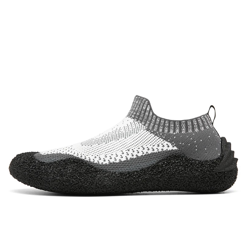 Baskets Unisexe Pieds Nus Ultralegeres - Randonnee et Activites Sportives blanc3
