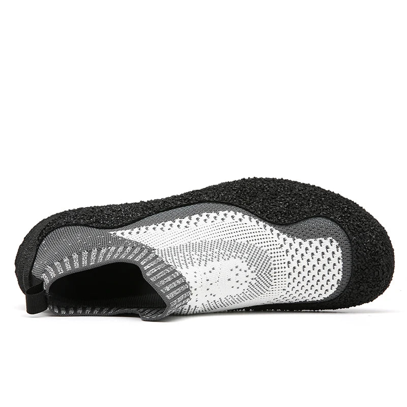Baskets Unisexe Pieds Nus Ultralegeres - Randonnee et Activites Sportives blanc4