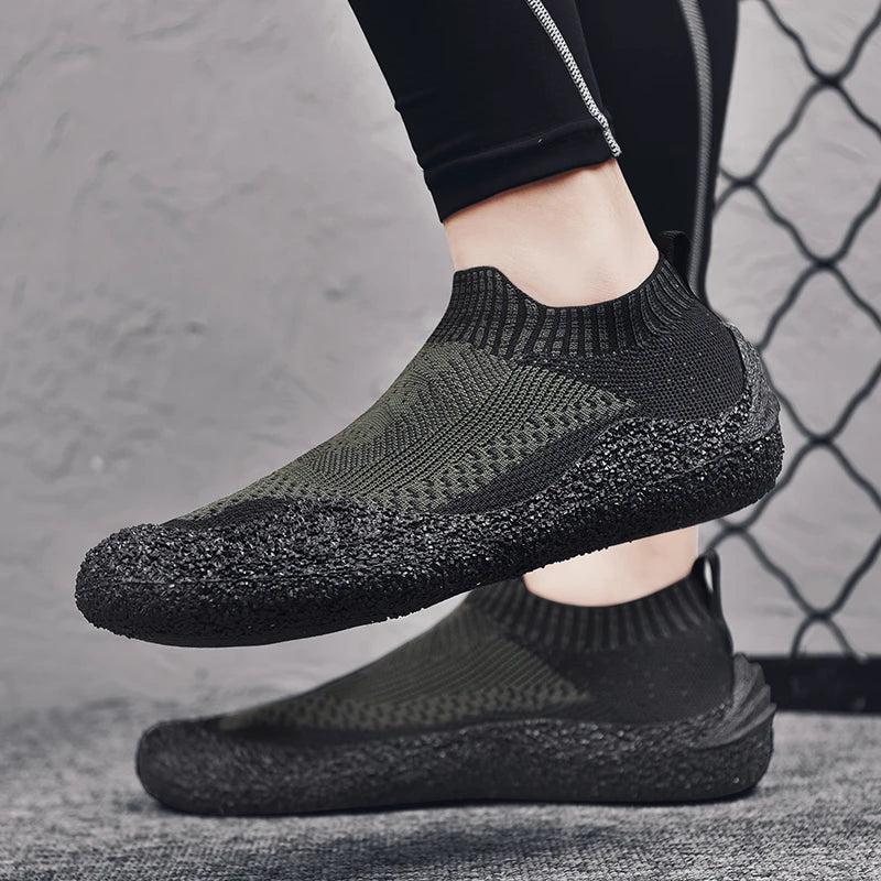 Baskets Unisexe Pieds Nus Ultralegeres - Randonnee et Activites Sportives noir