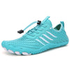 Baskets a pieds nus Legeres et Respirantes - Unisexe bleu1