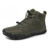 Bottes Montantes Hivernales Imperméables - Confort & Style Trekking-vert1