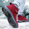Bottes d'Hiver Chaudes & Impermeables rouge2