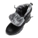 Bottes D'hiver Homme Fourrure Polaire - Imperméables, Antidérapantes, à Enfiler, Pour Neige Et Froid - 3