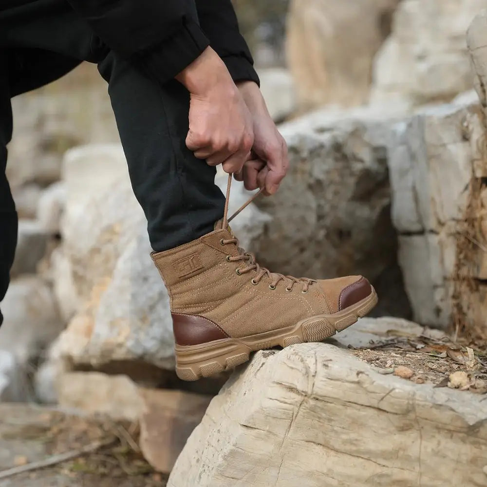 Bottes de Travail à Embout en Acier pour Hommes et Femmes 🥾💪 – Sécurité, Confort et Durabilité