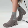 Bottines Chelsea Confortables avec Semelle Antiderapante gris1