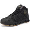 Bottines d'Hiver Confortables et Fourrees - Pour Hommes noir