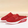 Chaussons de Marche Orthopediques & Diabetiques rouge