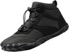 Chaussures Randonnée pieds nus imperméables et chaudes pour l'hiver Homme et Femme-noir3