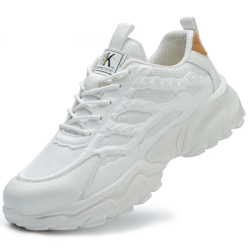 Chaussures de Securite en Acier Confortables blanc