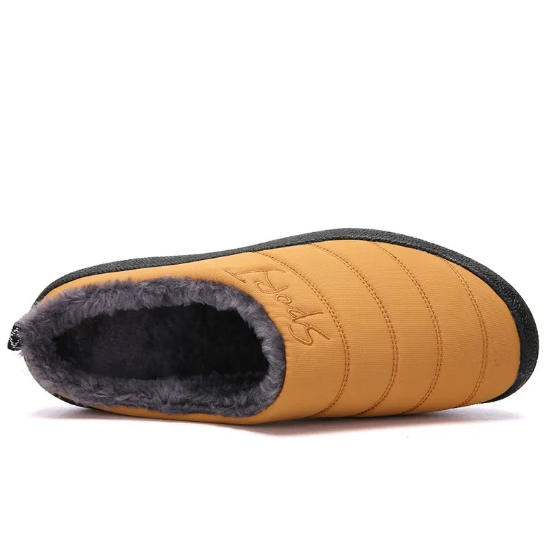 Warmth and Comfort: Winter Plush Slippers