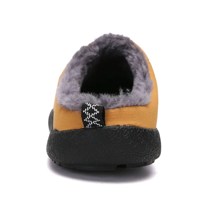 Warmth and Comfort: Winter Plush Slippers