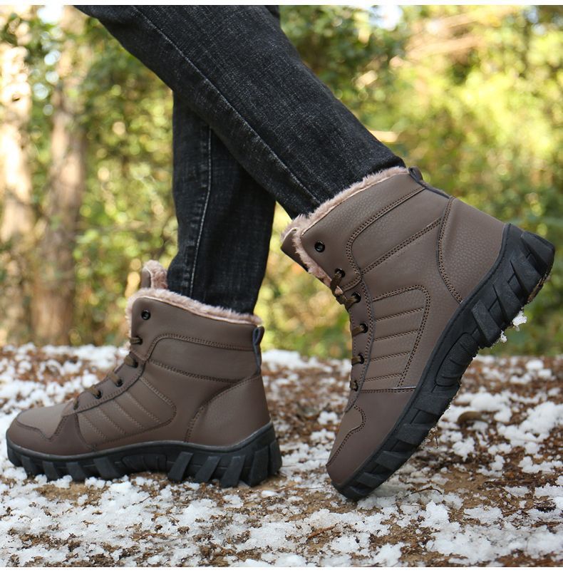 Bottes d'Hiver Chaudes Confort et Style pour Hommes et Femmes