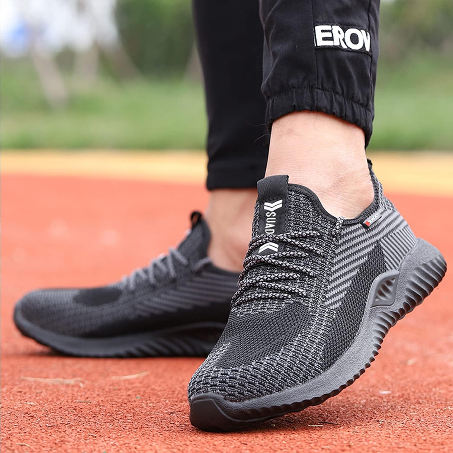 Baskets à Embout Composite et Acier pour Hommes et Femmes 👟💪 - Chaussures de Sécurité Légères et Anti-Crevaison