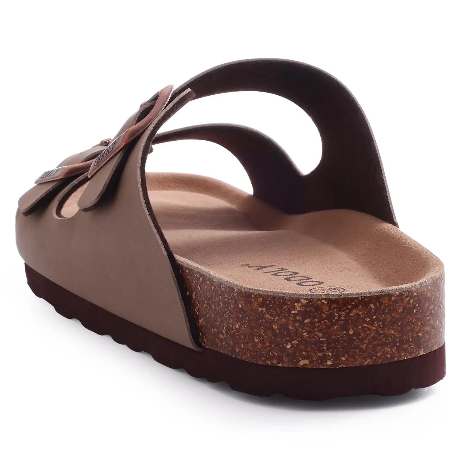 Kidmi Wildleder – Flache Boston-Sandalen