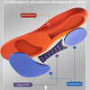  semelles Orthopediques Flexibles et Ajustables Soutien de la Voute Plantaire orange2