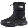 Wasserdichte und rutschfeste Schneestiefel mit dickem Fell