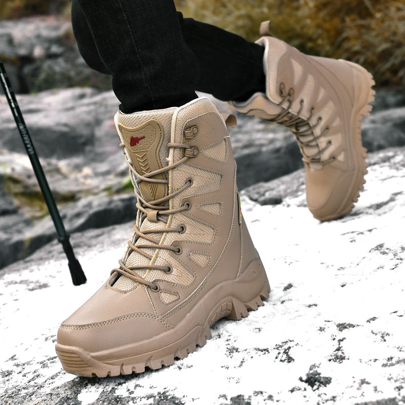 Waterproof and non-slip hiking trekking shoes