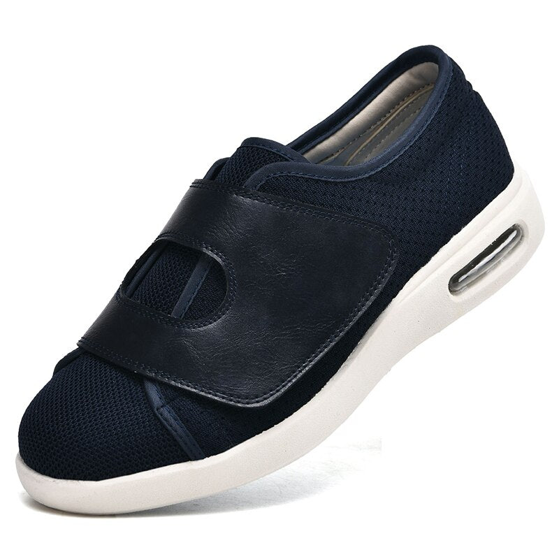 Chaussures Orthopédiques Confortables Homme Femme bleu